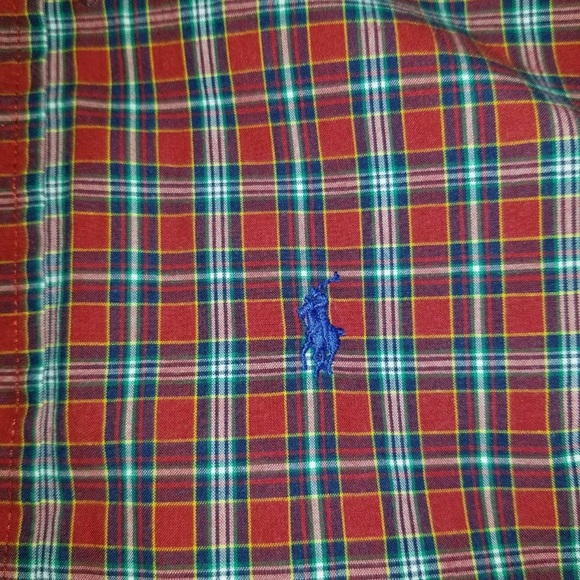Plaid Ralph Lauren Button-Up - Picture 2 of 3